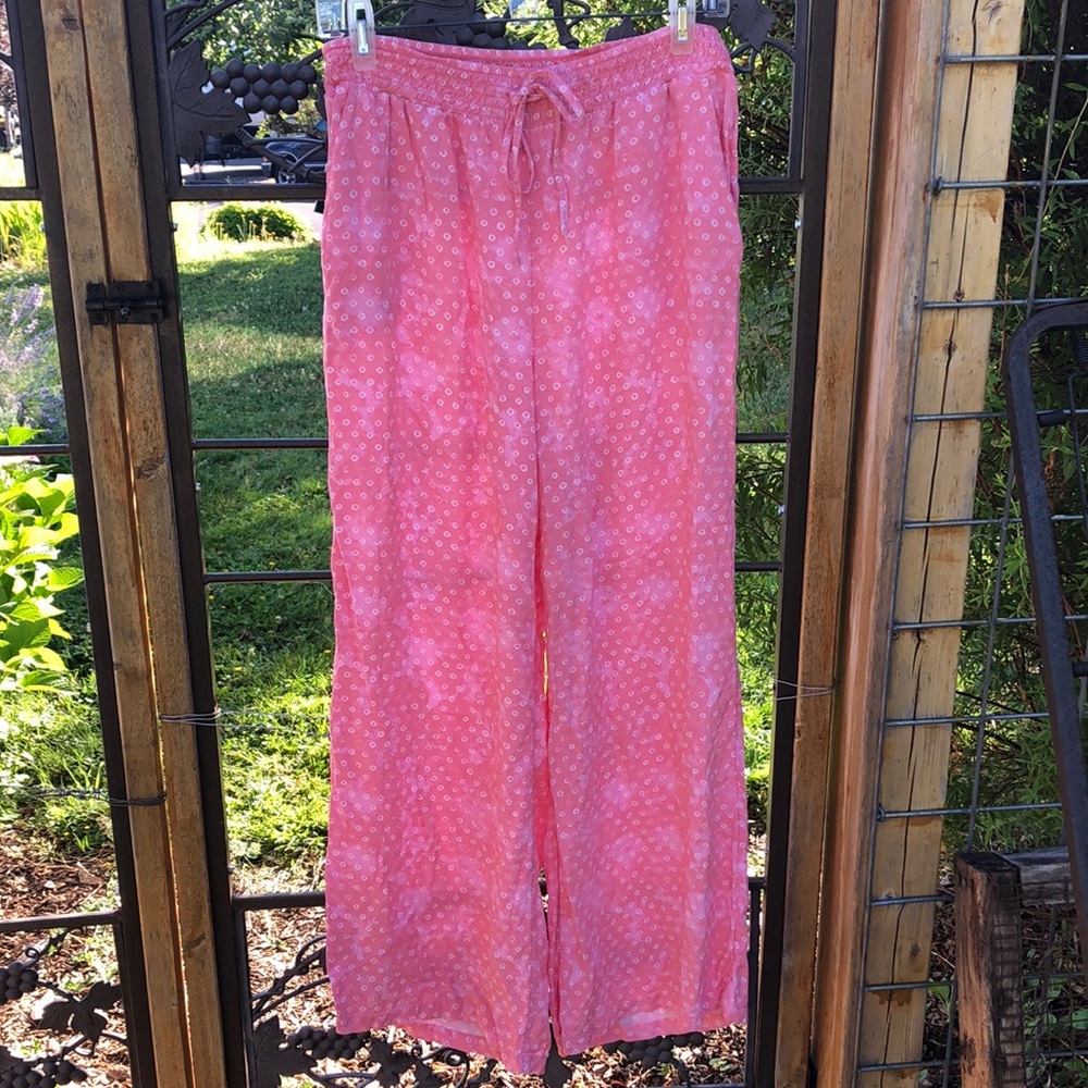 Style & Co pink viscose lounge pants size M